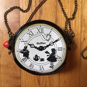 Japanese Alice in Wonderland Clock Purse
